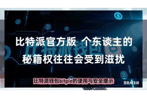 比特派官方版  个东谈主的秘籍权往往会受到滋扰